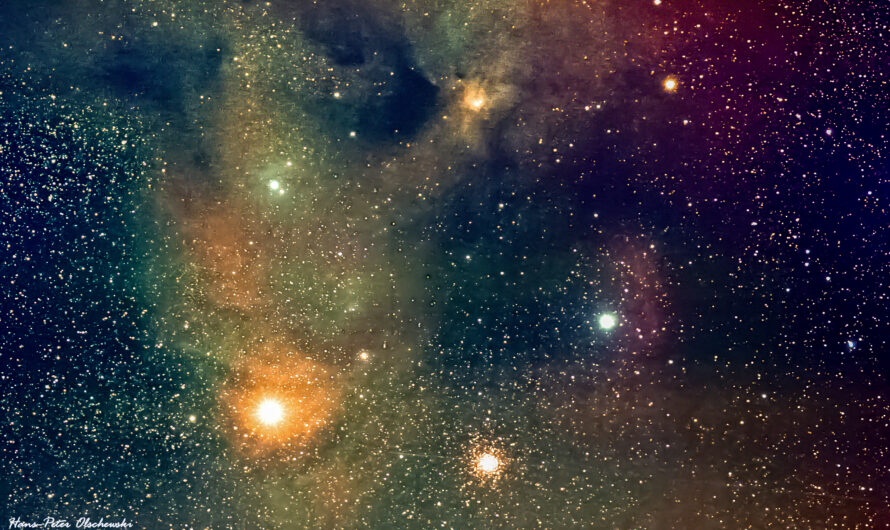 Antares Region im Sternbild Skorpion