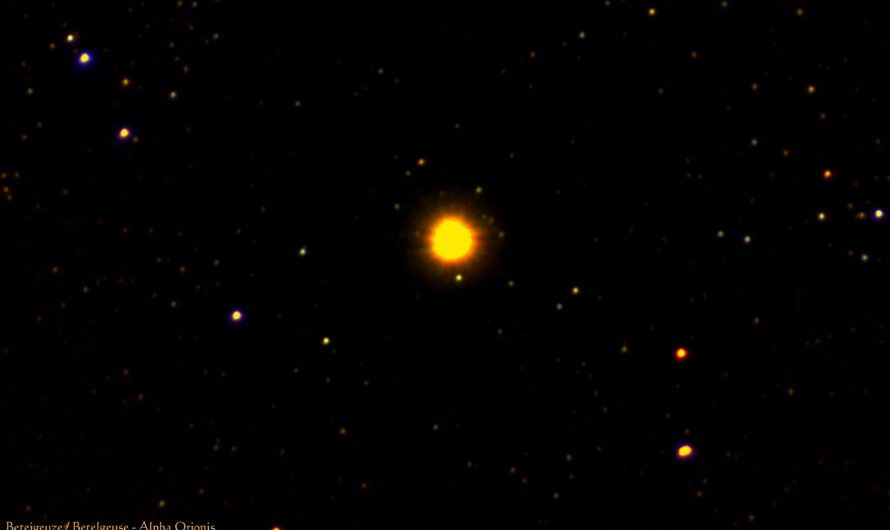 Beteigeuze im Sternbild Orion