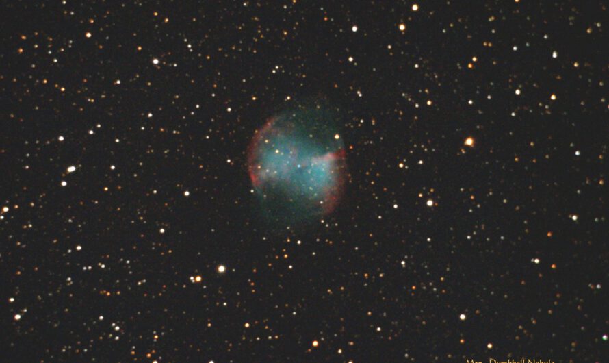 M 27 – Der Hantelnebel im Sternbild Füchslein