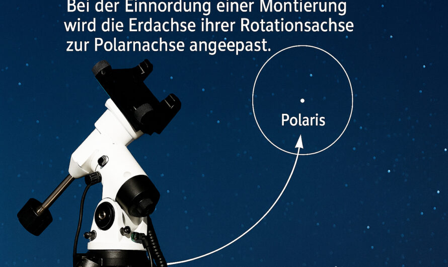 Einnorden einer Montierung