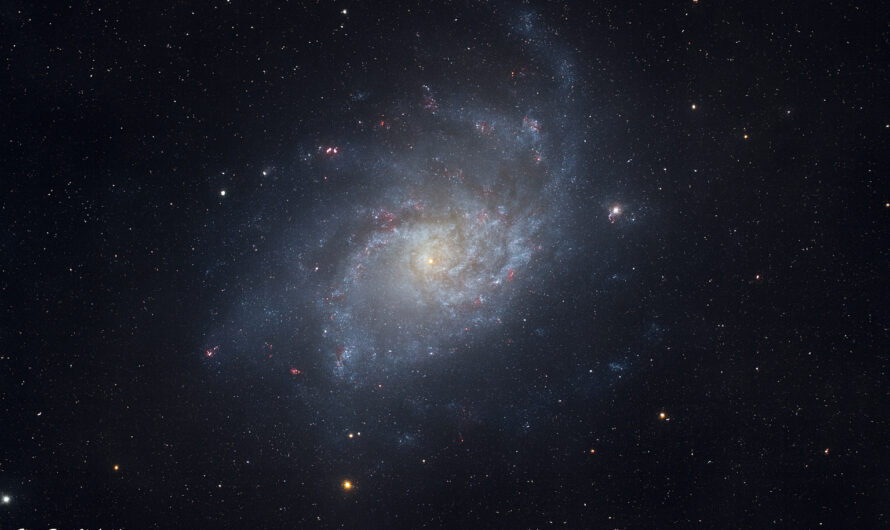 M 33 – Die Dreiecksgalaxie im Sternbild Triangulum