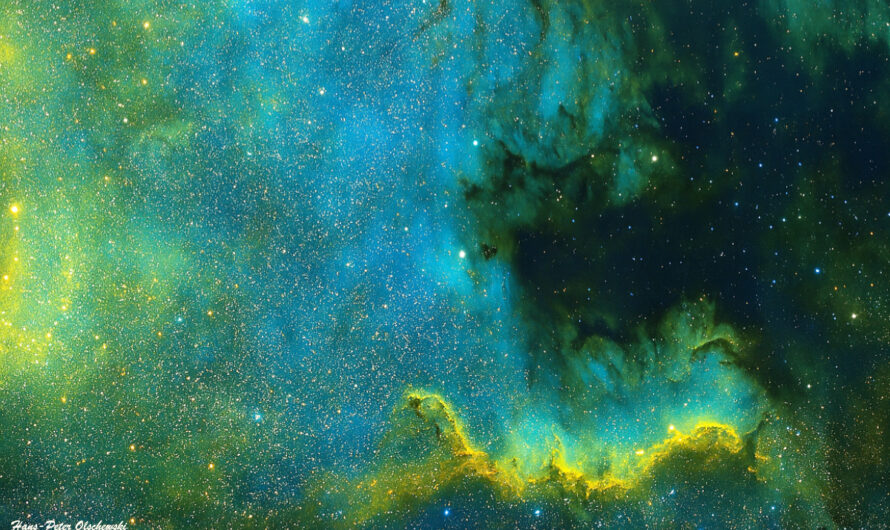 Die große Mauer des Nordamerikanebels (NGC 7000)