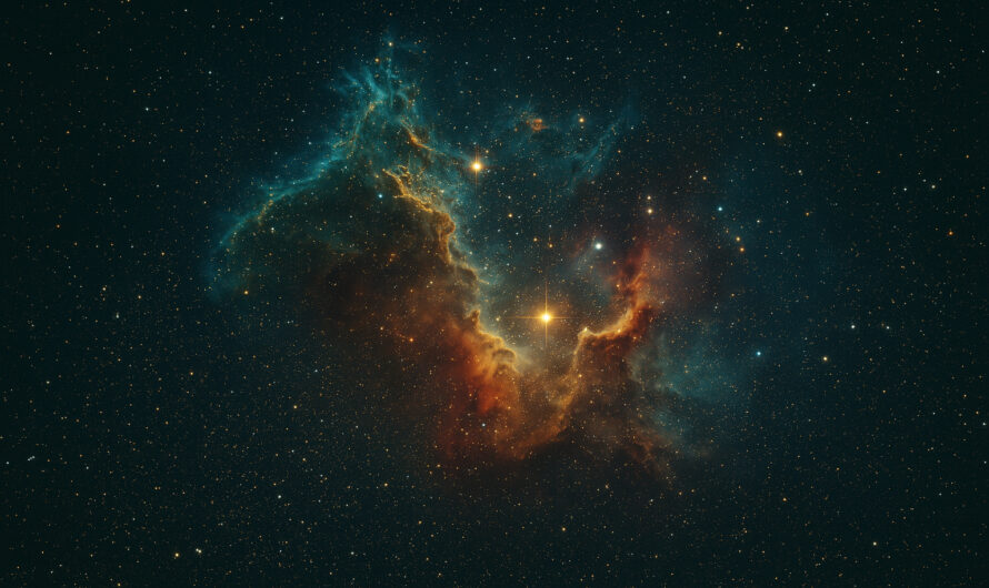 Der Zaubernebel (NGC 7380) im Sternbild Kepheus