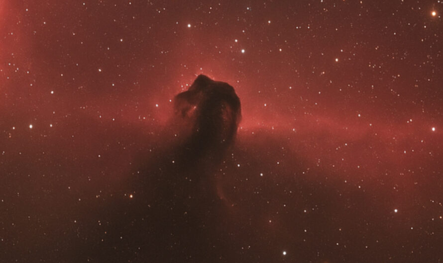 Der Pferdekopfnebel IC 434 – Die dunkle Wolke