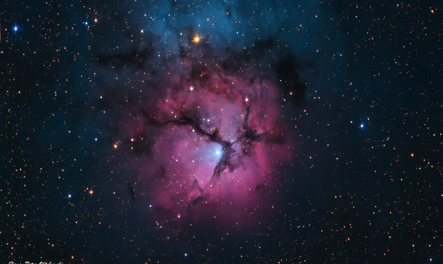 Der Trifidnebel – Geburt junger Sterne im Schützen