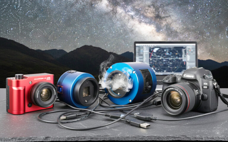 Kamaras für die Astrofotografie – Kameratechnik für galaktische Dimensionen