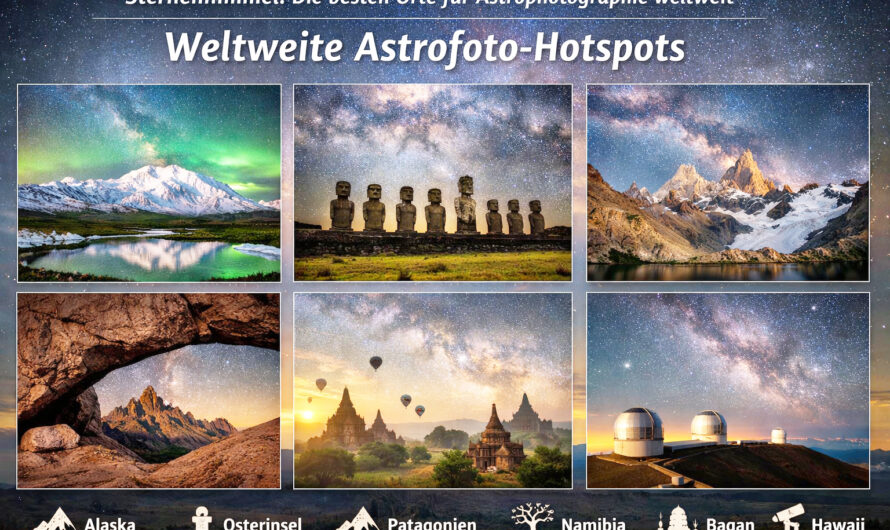 Unter dem Sternenzelt – Die besten Orte für Astrophotographie weltweit